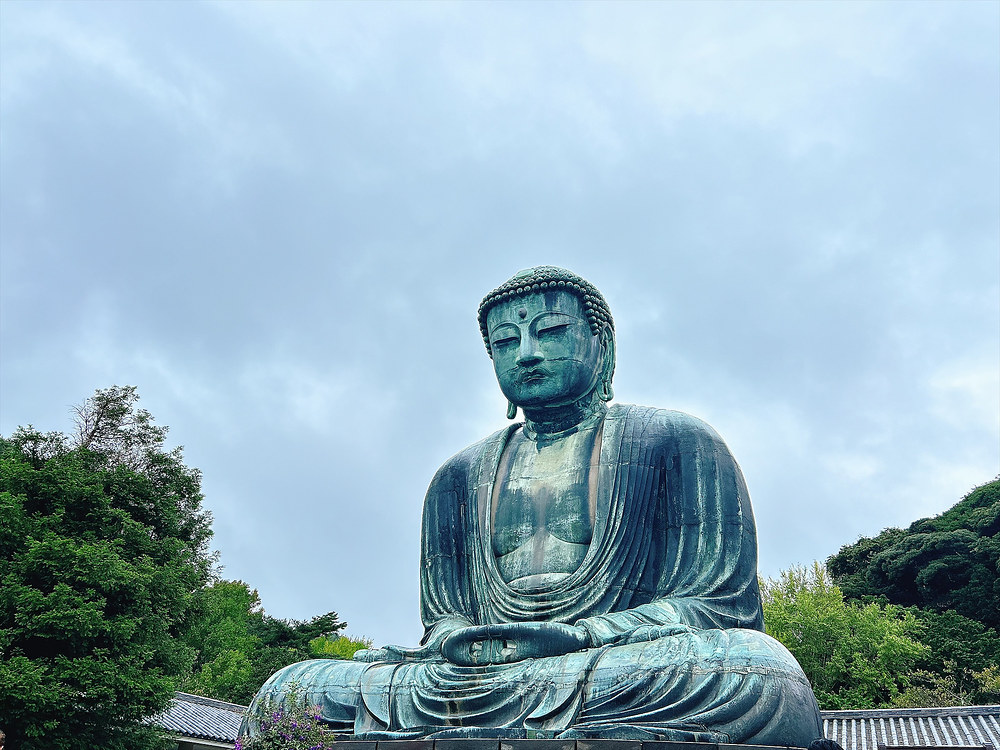 The Great Buddha of Kamakura at Kotoku-in in Hase